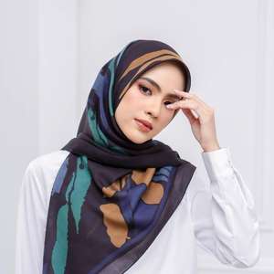 Nouvelle mode femmes Voile imprimé ethnique Bandanas classique été Hijab châle avec Style musulman pour un usage quotidien - Product Image 1