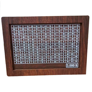 Caja de Ahorros de Madera al por Mayor Reutilizable con Objetivo de Ahorro y Números, Cajón para Monedas - Product Image 4