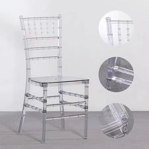 Silla de Acrílico Transparente para Bodas y Hoteles, Modelo Phoenix Napoleon Chiavari, Venta al Por Mayor - Product Image 5