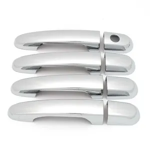 Guarnições maçanetas da porta do carro para kia sportage 2004 2005 2006 2007 2008 2009 2010 acessórios protetor decoração chrome styling kit