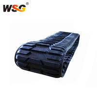 Chenilles en caoutchouc pour mini-excavateur Kubota U30 U32 U35 U40 KX41 KX61 KX91