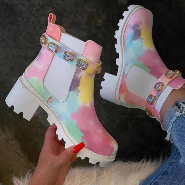 Новинка; Модные женские ботинки; Коллекция 2021 года; Модные женские зимние ботинки на заказ