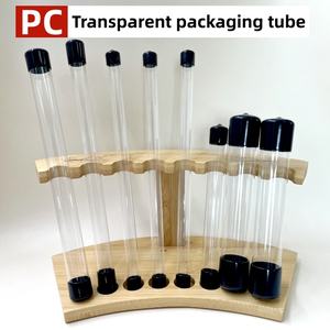 पीसी ढक्कन के साथ पीसी पारदर्शी पैकेजिंग ट्यूब कई व्यास भंडारण और पैकेजिंग ट्यूब पैकेजिंग पाइप उत्पाद प्लास्टिक ट्यूब - Product Image 1