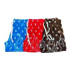Pantalones Cortos Deportivos de Diseño Libre con Cintura Elástica, Transpirables, Ecológicos, Suaves, con Forro de 5 Pulgadas, para Gimnasio y Fitness, para Hombre, de Malla - Product Image 3