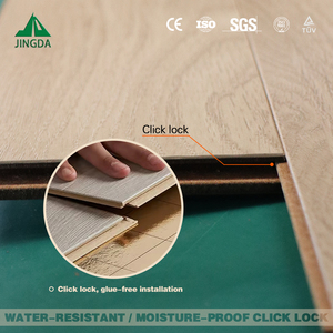 Suelo Laminado HDF AC4 con Aspecto de Madera de Roble, 10 mm, Resistente al Agua y al Desgaste, Sistema de Clic, Fácil de Limpiar, Duradero, Venta Directa de Fábrica al por Mayor - Product Image 1