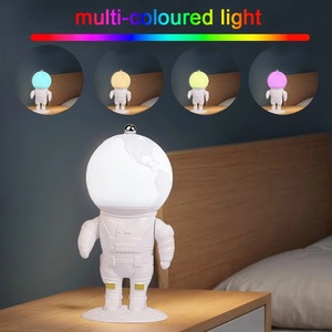 Lámpara de Mesa de Astronauta Adorable con Interruptor Táctil, Lámpara de Lectura de Astronauta de Dibujos Animados, Control Remoto, Recargable, para Dormitorio, Sala de Estar - Product Image 3