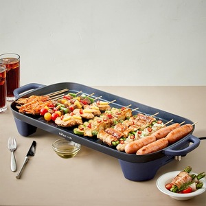 Grill électrique Xiao Xiong DKL-E20U1 1601W bleu antiadhésif grande capacité pour barbecue d'intérieur à usage domestique - Product Image 3