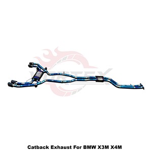 ระบบท่อไอเสียวาล์วไทเทเนียม Vortex High Flow สำหรับ BMW X3M F97 X4M F98 3.0T เสียง Deep Sport พร้อมชุดปรับแต่งแบบไม่ต้องตัดต่อ - Product Image 4