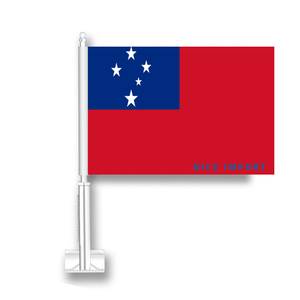 Drapeau de la Trinité-et-<span class=keywords><strong>Tobago</strong></span> pour voiture, drapeau pour fenêtre de voiture en polyester avec mât inclus, décorations patriotiques pour les célébrations festives - Product Image 4