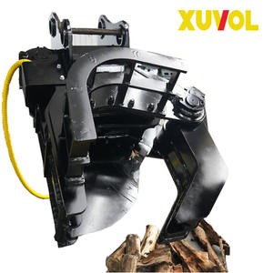 Xuvol Forestry Machinery <b>Tree</b> Cutting Machines Max. Cut 40cm Wood <b>Cutter</b> Harvester Head 10-15T Excavator Attachment <b>Tree</b> Shear - Product Image 4