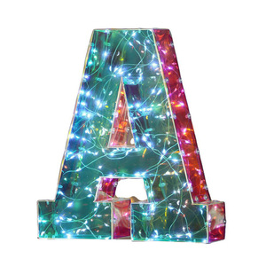 Lampes à lettres lumineuses colorées pour la décoration de fêtes et de mariages, lumières d'ambiance pour les propositions de mariage et les confessions. - Product Image 5