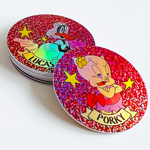 Giá rẻ khuyến mại nhựa 3D Hologram tazo, POG Trò chơi thẻ, nhựa tazo thẻ - Product Image 1