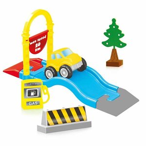 Juego de bloques de construcción de 50 piezas con letras, números y pistas, juego de juego para niños de 18 meses en adelante - Product Image 4