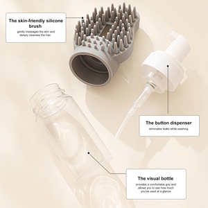 Nouvelle Arrivée Brosse de Bain en Silicone pour Chien avec Distributeur, Brosse à Shampooing pour Animaux, Brosse de Lavage Moussante pour Douche, Brosse de Nettoyage pour Chien - Product Image 5