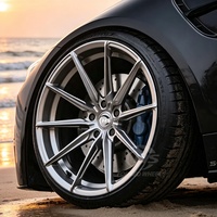 Jantes de voiture en alliage d'aluminium forgées monobloc à concavité profonde 1 pièce 5x112 5x120 18-22 pouces pour Audi RS7 R8 BMW E32 E60 F10 E30