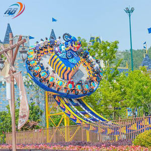 Thrill Attraction Extreme Magic Disk Swing Rides Amusement Park Rides Flying UFO Mega Disco à vendre - Product Image 4