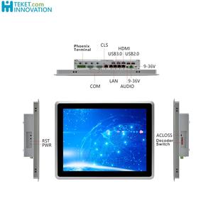P150Y-C54 Panel PC industriel tactile capacitif de 15 pouces 1024x768 Intel <span class=keywords><strong>Core</strong></span> I3 I7 I7 J6412 HD <span class=keywords><strong>5</strong></span> LAN POE 4 COM GPIO 6 DC9-36V USB - Product Image 3