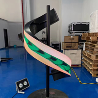 Écran LED Géant Flexible pour Affichage Publicitaire Intérieur, Panneaux Muraux Vidéo Étanche pour Scène et Location