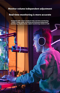 Microphone sans Fil de Bureau Léger et Dynamique <span class=keywords><strong>COMICA</strong></span> D10 Pro pour Ordinateur de Jeu et Diffusion en Direct - Product Image 6
