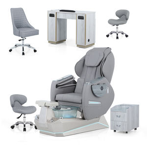 Kangmei Modern Lüks Tırnak Salonu Mobilyaları Elektrikli Yatarlı Ayak Spa'sı İnsan Dokunuşlu Masajlı Manikür ve Pedikür Koltuğu Satılık - Product Image 1