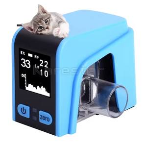 Capnógrafo Veterinario Portátil, Monitor de Signos Vitales con Saturación de SpO2, Equipo de Monitoreo de Signos Vitales de Mano, Monitor de Capnografía - Product Image 5