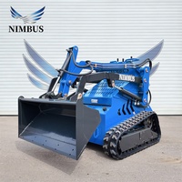 Sistem Pengangkat Hidrolik Efisiensi Tinggi NIMBUS untuk Skid Steer Loader dengan Bucket Leveling Otomatis Standar