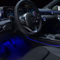 Classe A CLA Intérieur Multicolore Atmosphère Lumière 64 Couleurs Lumières Ambiantes Pour Mercedes-Benz W177 W118