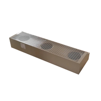 Cortinas de Aire de Acero Inoxidable Personalizadas OEM de 0.9/1.2/1.5/1.8/2/2.2/2.4 m, Precio de Fábrica, Cortina de Aire de Alta Velocidad para Puertas