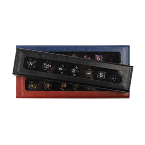 Scatola Porta Dadi Personalizzabile in Pelle PU, Custodia Quadrata per D&D <span class=keywords><strong>Dungeons</strong></span> and Dragons con Finestra per Uso in Gioco - Product Image 3