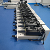 Cilindros Servo Eléctricos para Automatización de Fabricación de Vehículos Motor XinJe Cuerpo de Aluminio 5KN Carga y Carrera Personalizable