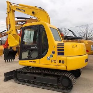 Nouveau prix pour l'excavatrice hydraulique de chenille de KOMATSU PC60 utilisée en bon état appropriée au creusement de construction/agriculture - Product Image 3