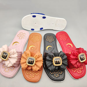 Sandales plates originales pour femmes à l'extérieur Style coussin d'air avec fonction éclairée pour la saison d'automne Clapets hawaïens confortables - Product Image 6