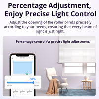Module d'interrupteur intelligent Wi-Fi SONOFF MINI-RBS Matter pour rideaux et stores, contrôle précis en pourcentage, compatible Alexa Google Home, idéal pour hôtels