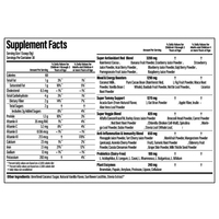 Poudre verte Superfood avec multivitamine adaptogène boisson énergétique halal minérale soutient le contrôle du poids réduit le cortisol