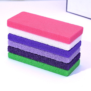 Éponge ponce rectangulaire double face en PU pour les pieds, éliminateur de peaux mortes, exfoliant pour les soins des pieds, vente en gros - Product Image 5