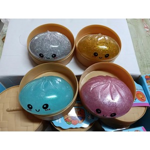 Steamer Squeeze Dough Ball Colorful Rainbow Mystery <b>Squishy</b> Bun Sensory Stress Relief Toy Giant Dumpling <b>Squishy</b> for Adults Kids - Product Image 2