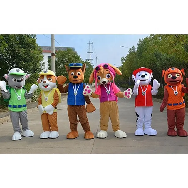 Mascot Character Animal Dog Cosplay Mascot Costume Dog Cartoon Mascot Costume