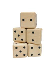 2025 gran oferta juguete educativo al aire libre juego de dados <span class=keywords><strong>Yatzy</strong></span> de madera gigante para niños - Product Image 5