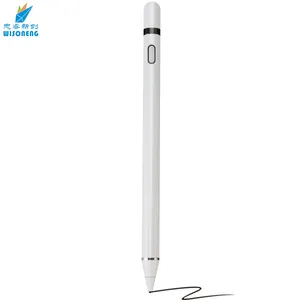 bambus smart stylus stift Suppliers-Smart universal aktive zeichnung bleistift touch stylus stift mit feine spitze für android kapazitiven bildschirm telefon
