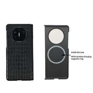 <span class=keywords><strong>Coque</strong></span> <span class=keywords><strong>de</strong></span> téléphone pour X6/X5 avec charnière <span class=keywords><strong>de</strong></span> protection centralisée, adsorption magnétique, intégrale, avec anneau magnétique pour charge sans fil - Product Image 2