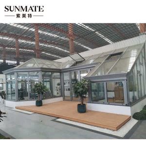Thiết kế hiện đại cách nhiệt Kính mùa đông nhà vườn nhôm sunrooms cho biệt thự và <span class=keywords><strong>conservatories</strong></span> - Product Image 4