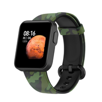 Disfruta de la gran oferta de banda con patrón de agua Compatible con Redmi Smart Watch 2 Correa de reloj de silicona suave para Mi Watch Band