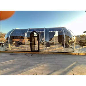 Domo Geodésico de PC con Diseño Moderno Tipo Iglú a <span class=keywords><strong>Precio</strong></span> de Fábrica para <span class=keywords><strong>Glamping</strong></span>, Cafetería al Aire Libre, Hoteles, Villas y Parques - Product Image 2