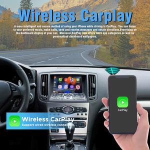 Draadloze Apple CarPlay voor Infiniti G35 G37X G37 Coupé G37 Sedan Sport Android Auto CarPlay Module Multimedia Interface Spiegel - Product Image 2