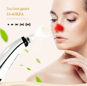 เครื่องดูดสิวเสี้ยนแบบสุญญากาศ 5 หัวดูด ชุดอุปกรณ์กำจัดสิวเสี้ยน สแตนเลสสตีล ชาร์จผ่าน USB-C เครื่องดูดสิว ดูแลผิวหน้า - Product Image 4
