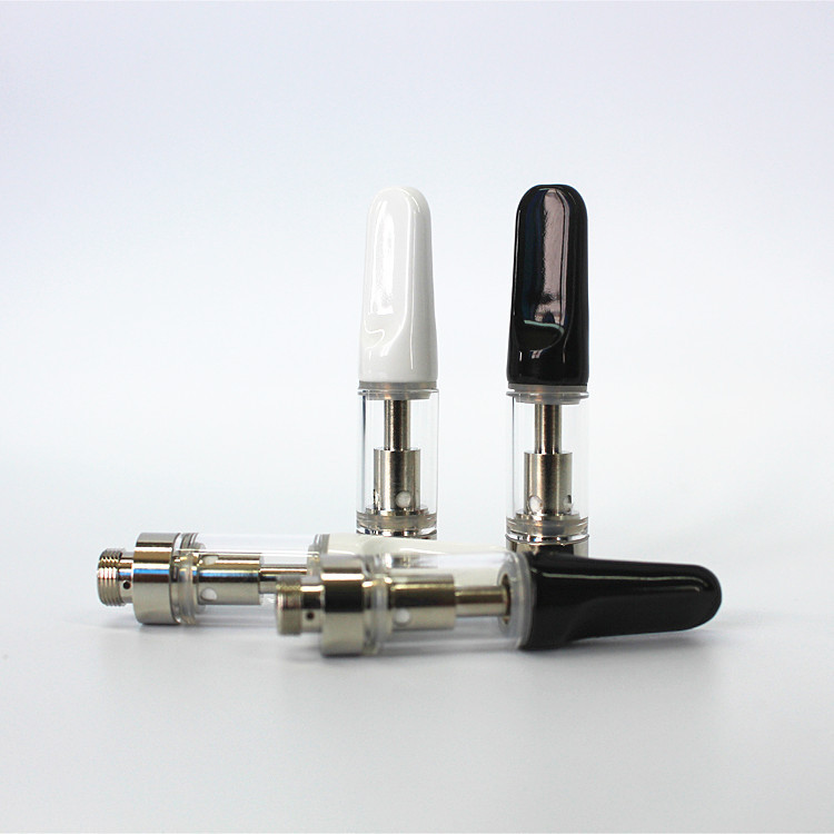 2021 Amazon Hot Sell Leak Proof Design 0.5ml Capacity Oil Tank Ceramic CBD Cartridges