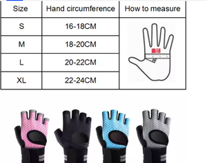 ถุงมือฟิตเนสไนลอนแบบ unisex สำหรับผู้หญิงและผู้ชาย สำหรับปั่นจักรยาน ยกน้ำหนัก ออกกำลังกาย เล่นกีฬา และในยิม - Product Image 2