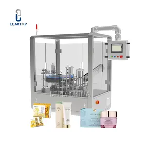 Semi Automatic Vertical Rotary Carton Box Filling Machine Automatic Cartoning Equipment