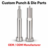 Pasador Expulsor SKD61 para Molde de Inyección, Tratado al Vacío y por Calor, Componentes de Molde de Alta Precisión, OEM Personalizado, Acabado Rectificado No Estándar
