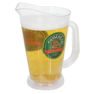 Dispensador de Bebidas Reutilizable de 30oz 56oz 60oz, Jarra de Cerveza de Plástico Transparente Irrompible con Boquilla Vertedora para Russia Abbey's <span class=keywords><strong>Jacobsen</strong></span> - Product Image 2